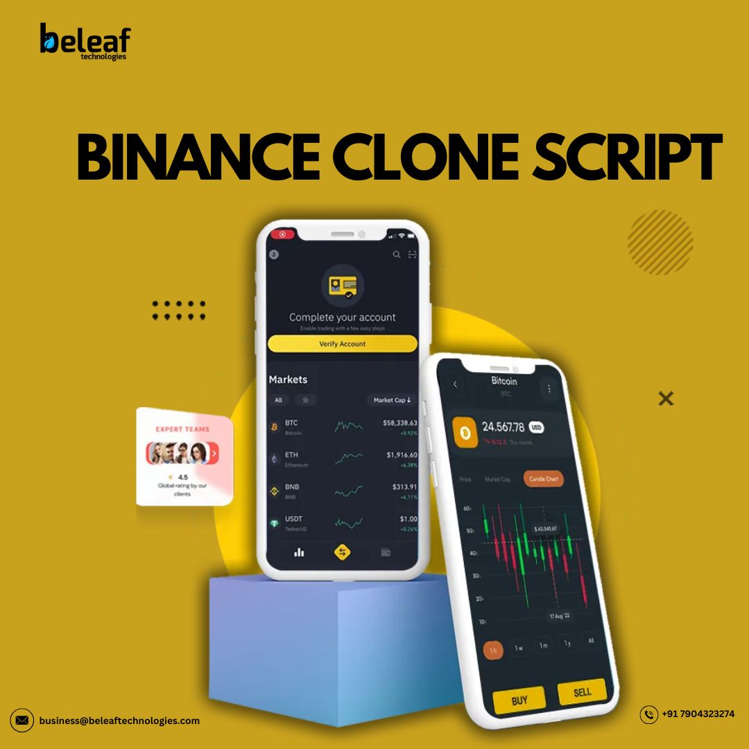 Use Binance Clone Script to Build a High-Performance Crypto Exchange